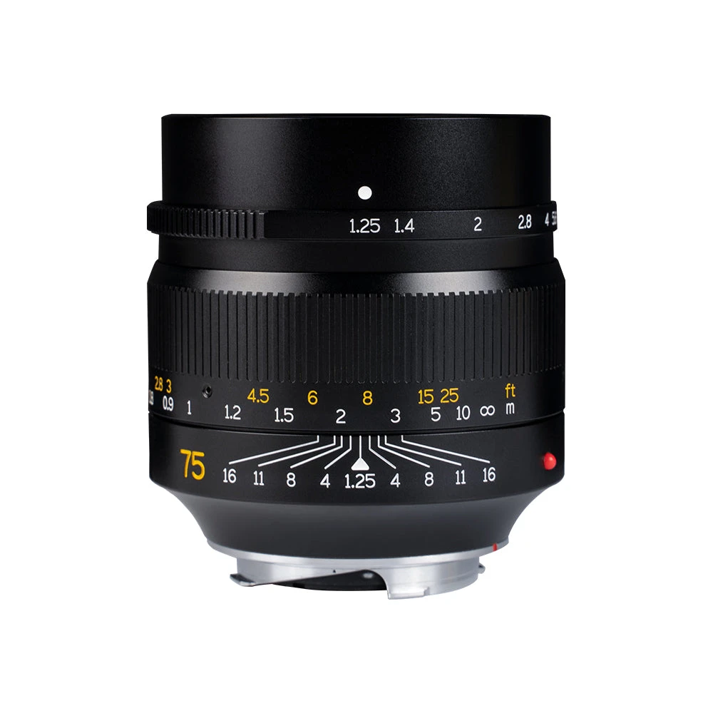 7Artisans M 75 mm f/1.25