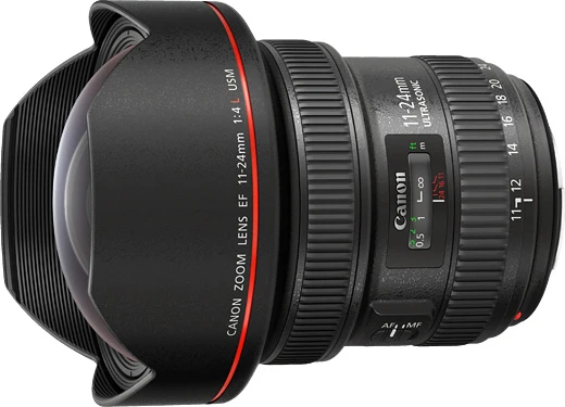 Canon EF 11-24 mm f/4L USM view 3