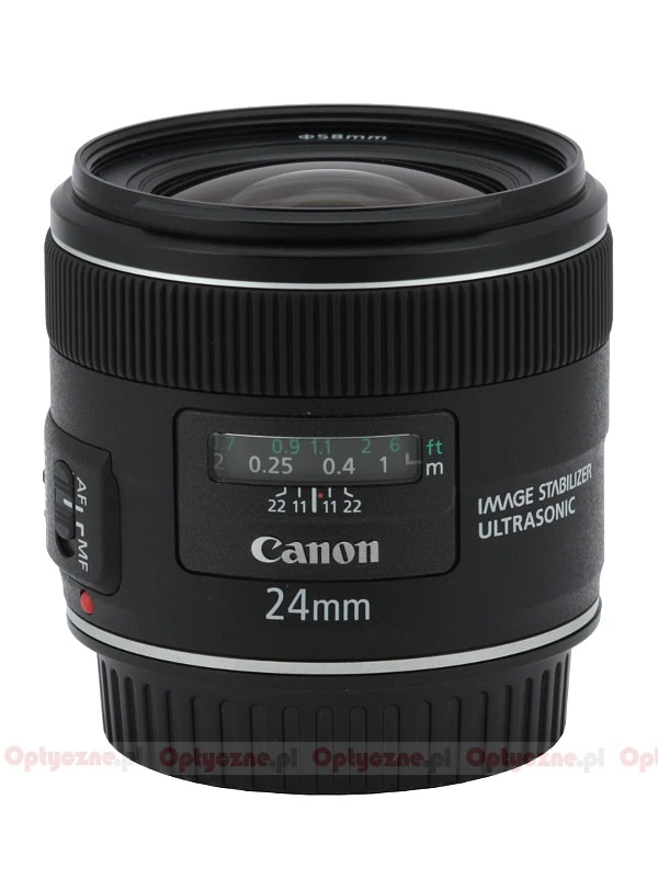 Canon EF 24 mm f/2.8 IS USM view 3