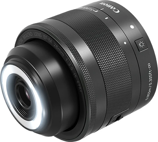 Canon EF-M 28 mm f/3.5 Macro IS STM