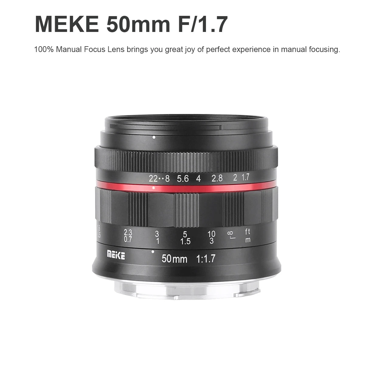 Meike 50 mm f/1.7 view 3