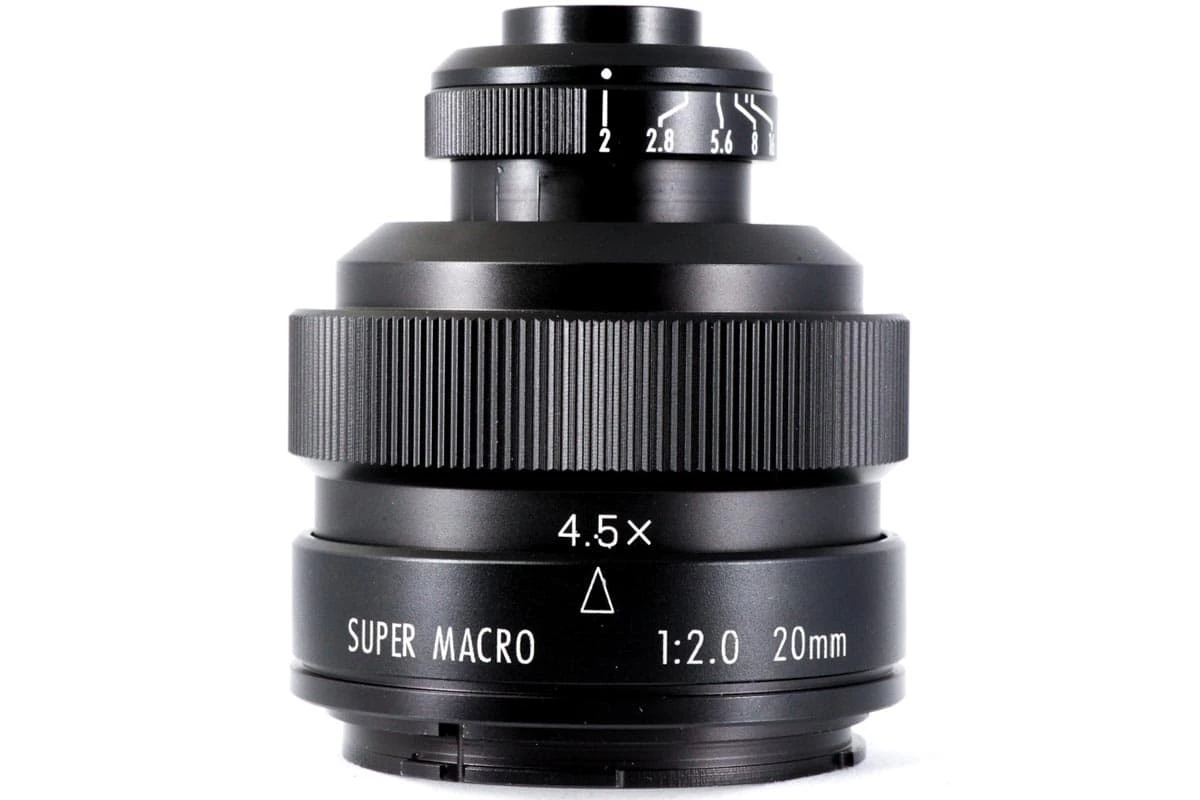 Mitakon 20 mm f/2.0 4.5x Super Macro view 2