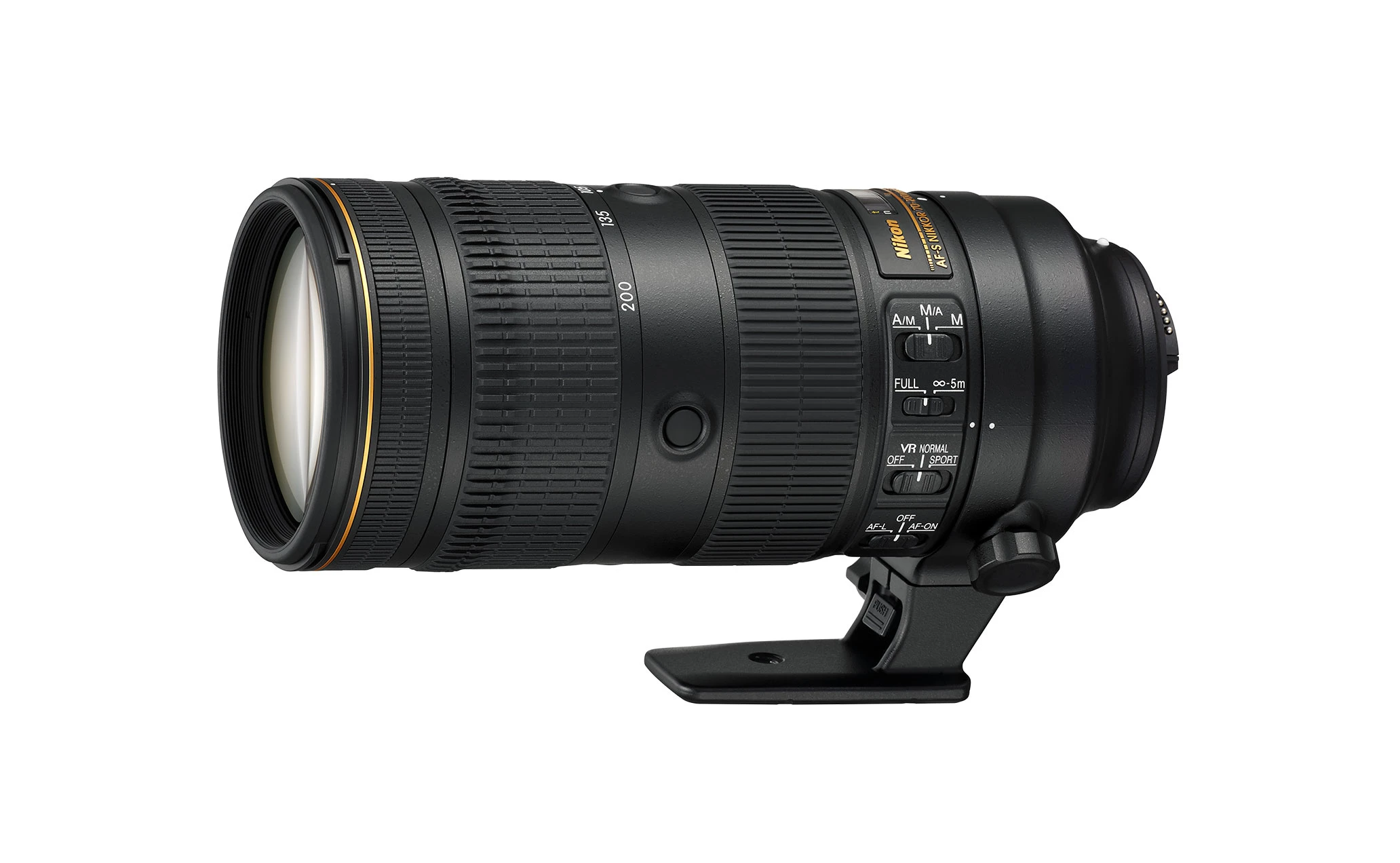 Nikon Nikkor AF-S 70-200 mm f/2.8E FL ED VR view 2