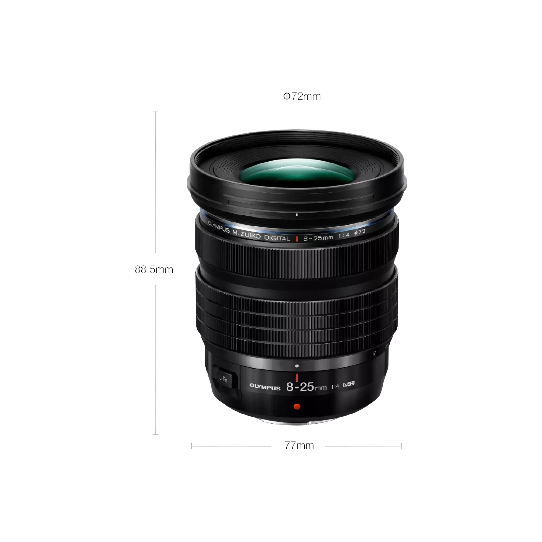 Olympus M.Zuiko Digital ED 8-25 mm f/4 PRO