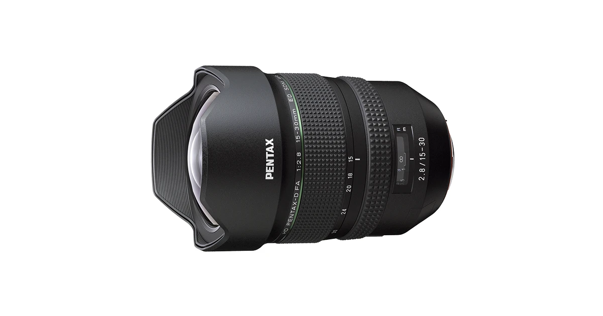 Pentax D HD FA 15-30 mm f/2.8ED SDM WR