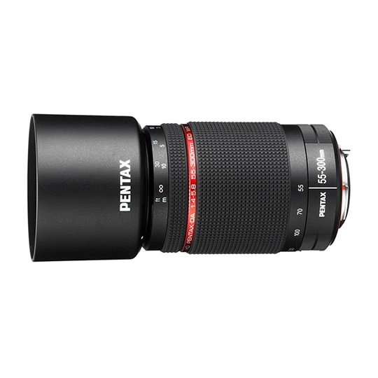 Pentax smc DA HD 55-300 mm f/4.0-5.8 ED WR view 2