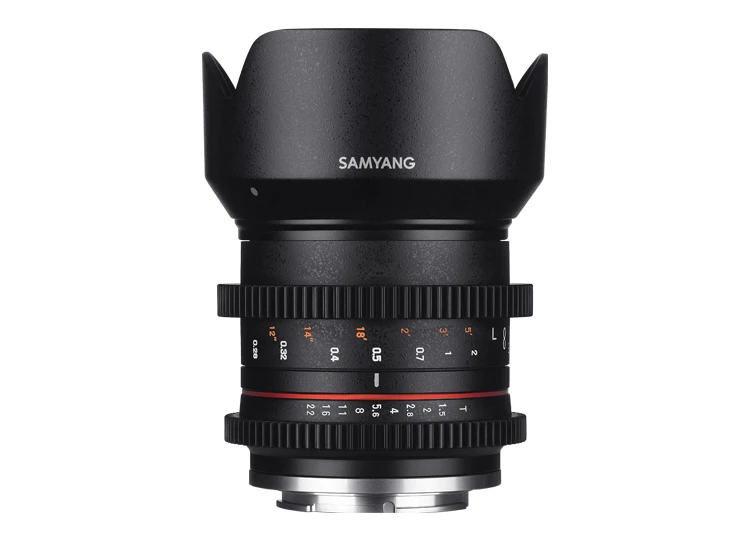 Samyang 21 mm T1.5 ED AS UMC CS view 2