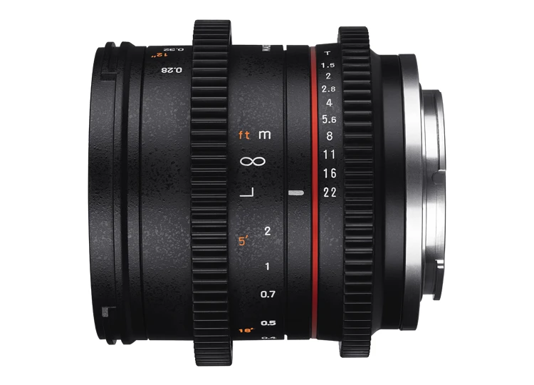 Samyang 21 mm T1.5 ED AS UMC CS view 3