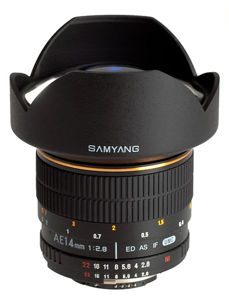 Samyang AE 14 mm f/2.8 ED AS IF UMC