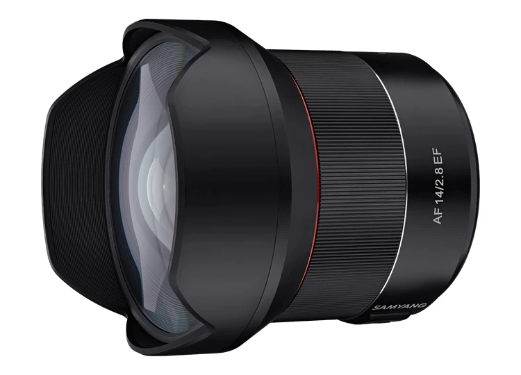 Samyang AF 14 mm f/2.8 EF view 2