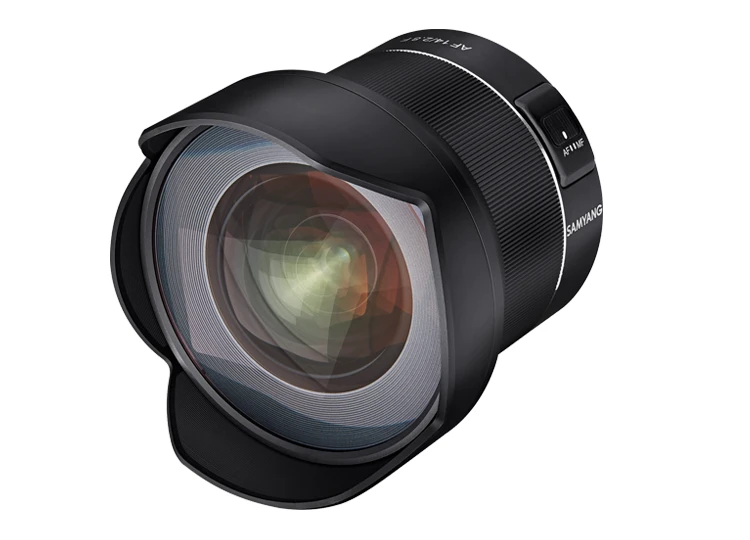 Samyang AF 14 mm f/2.8 F view 2