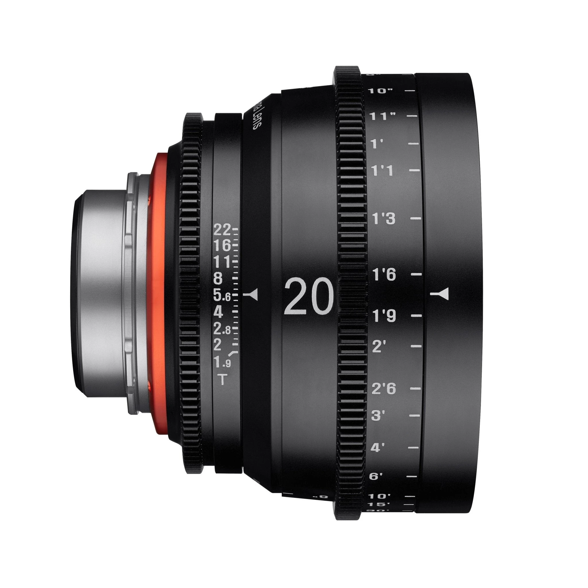 Samyang Xeen 20 mm T1.9 view 3