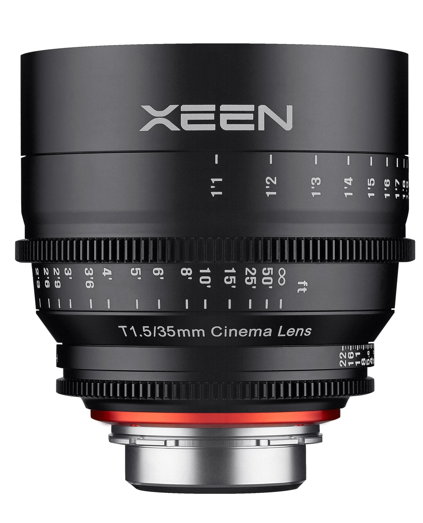 Samyang Xeen 35 mm T1.5 view 2
