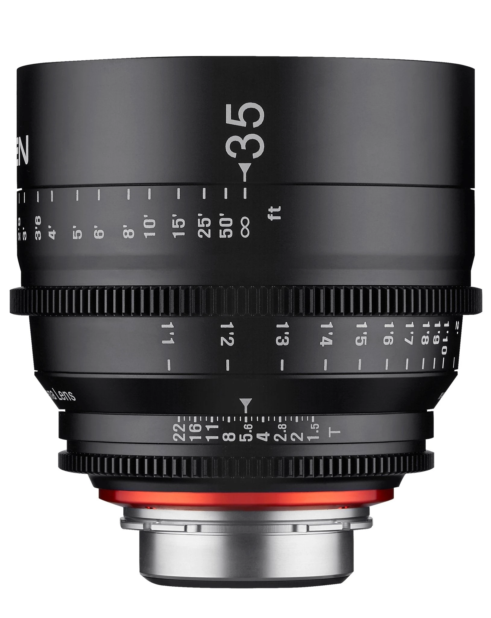 Samyang Xeen 35 mm T1.5 view 3