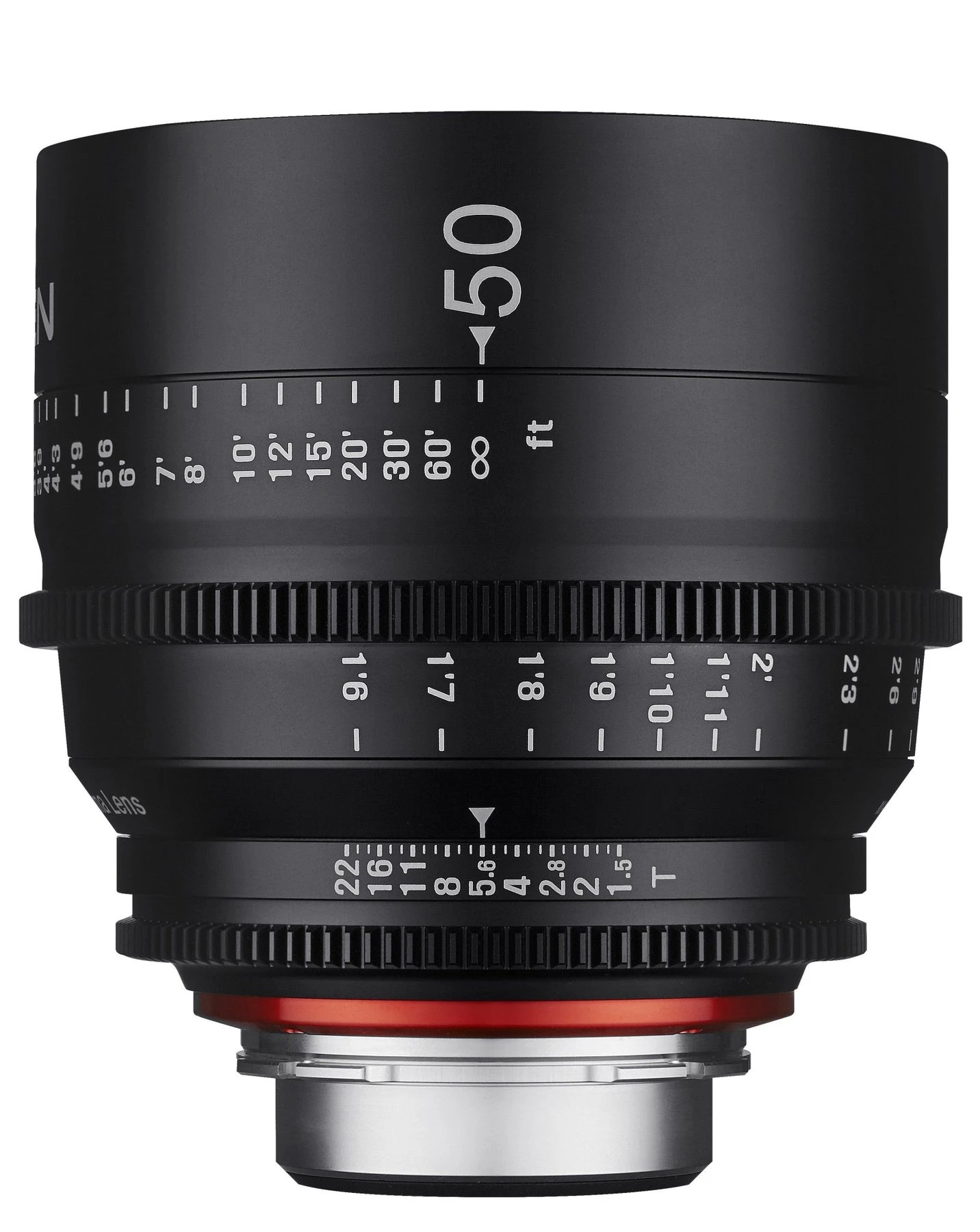 Samyang Xeen 50 mm T1.5 view 3