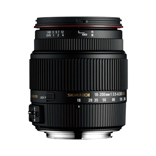 Sigma 18-200 mm f/3.5-6.3 II DC OS HSM