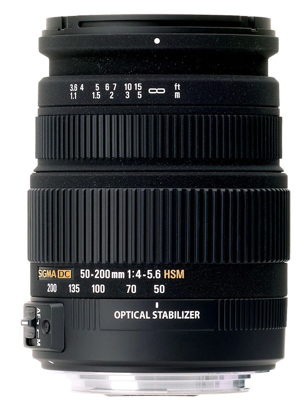 Sigma 50-200 mm f/4-5.6 DC OS HSM