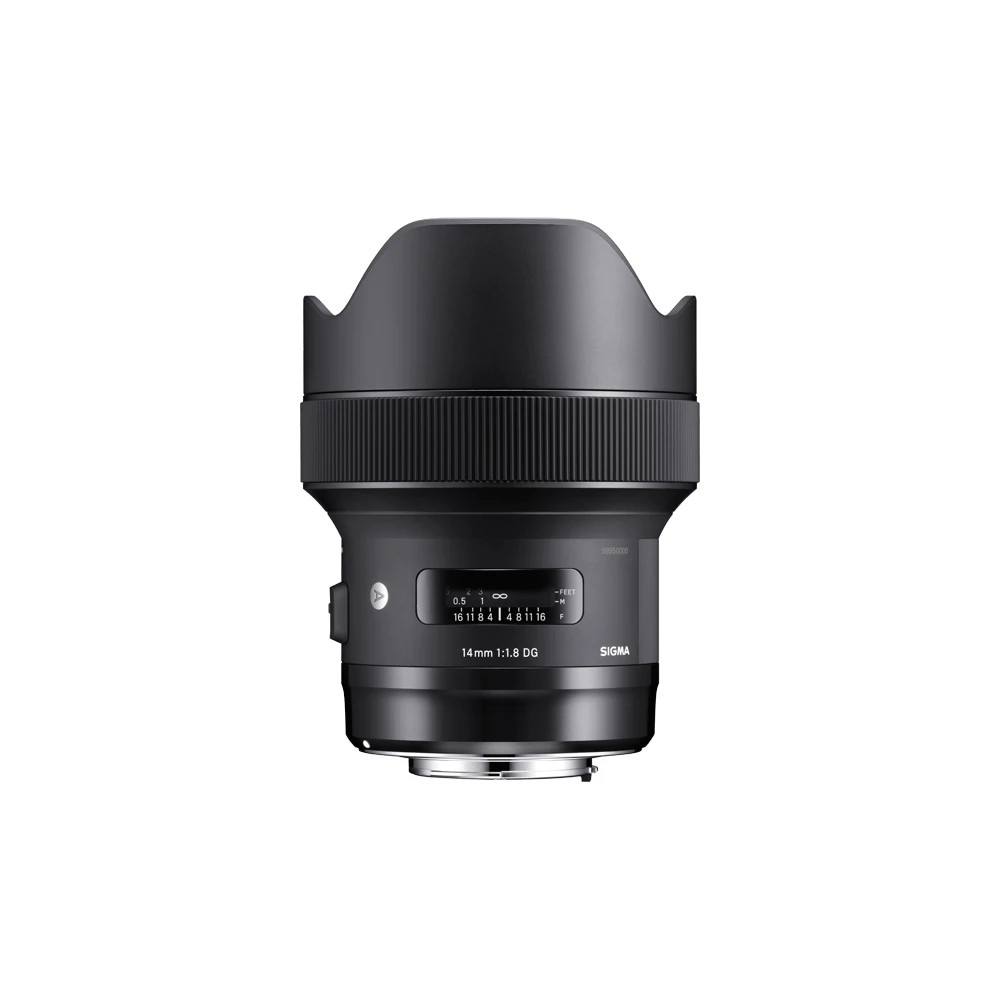 Sigma A 14 mm f/1.8 DG HSM view 2