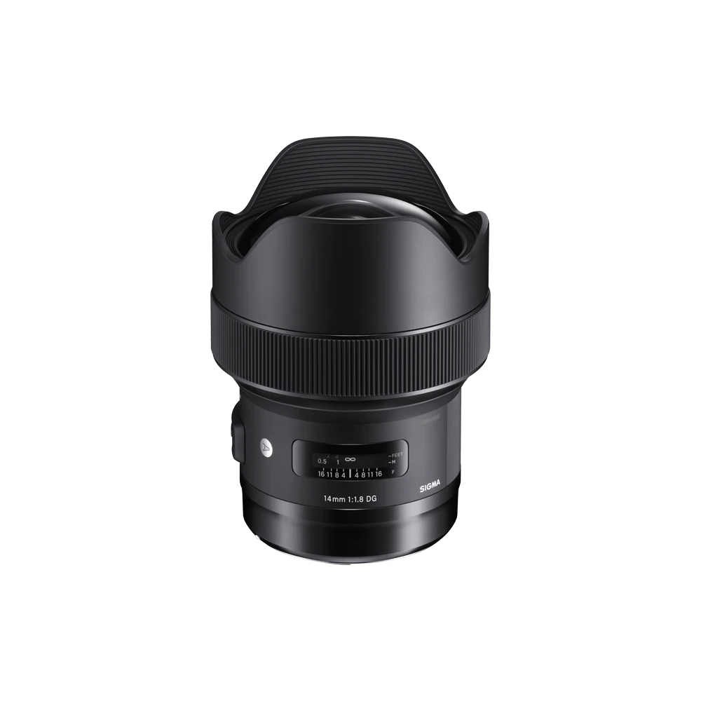 Sigma A 14 mm f/1.8 DG HSM view 3