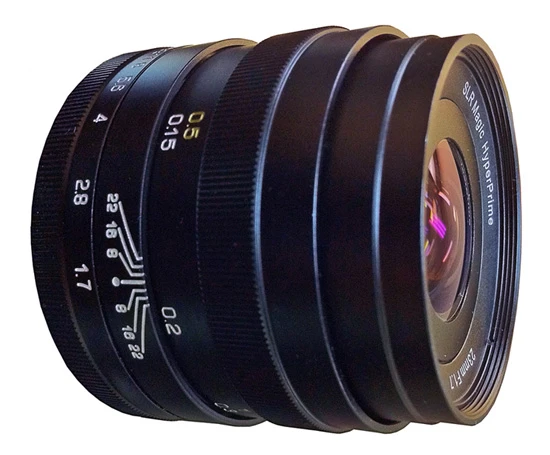 SLR Magic HyperPrime 23 mm f/1.7