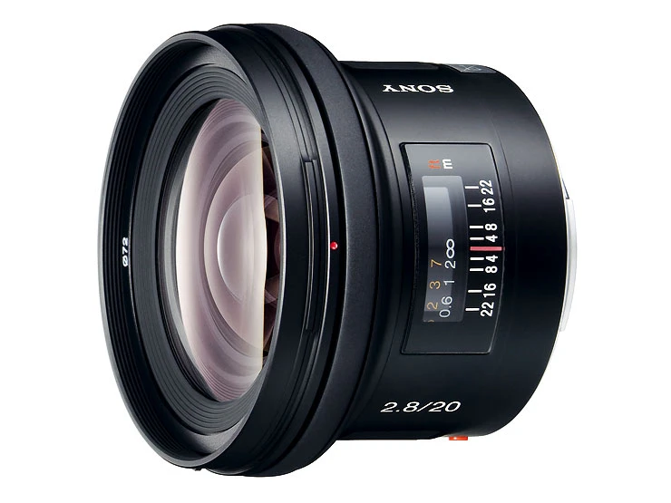 Sony 20 mm f/2.8