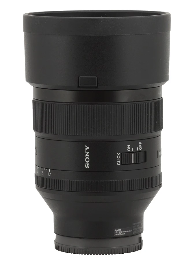 Sony FE 85 mm f/1.4 GM view 3