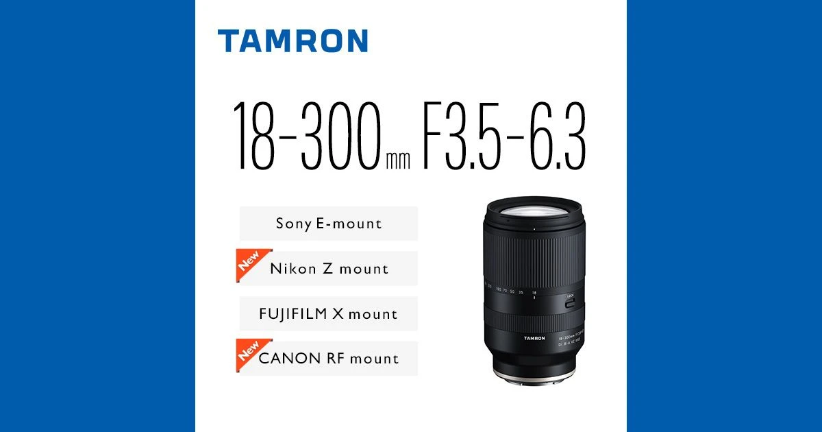 Tamron 18-300 mm f/3.5-6.3 Di III-A VC VXD