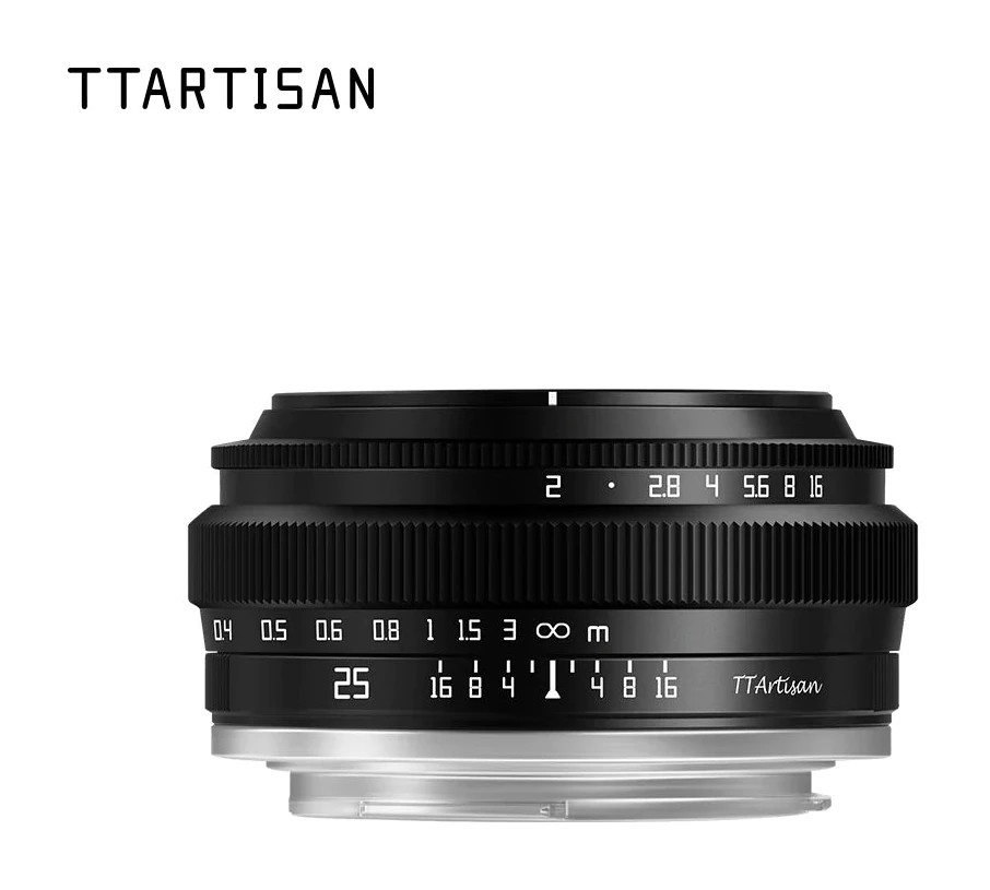 TTartisan 25 mm f/2.0