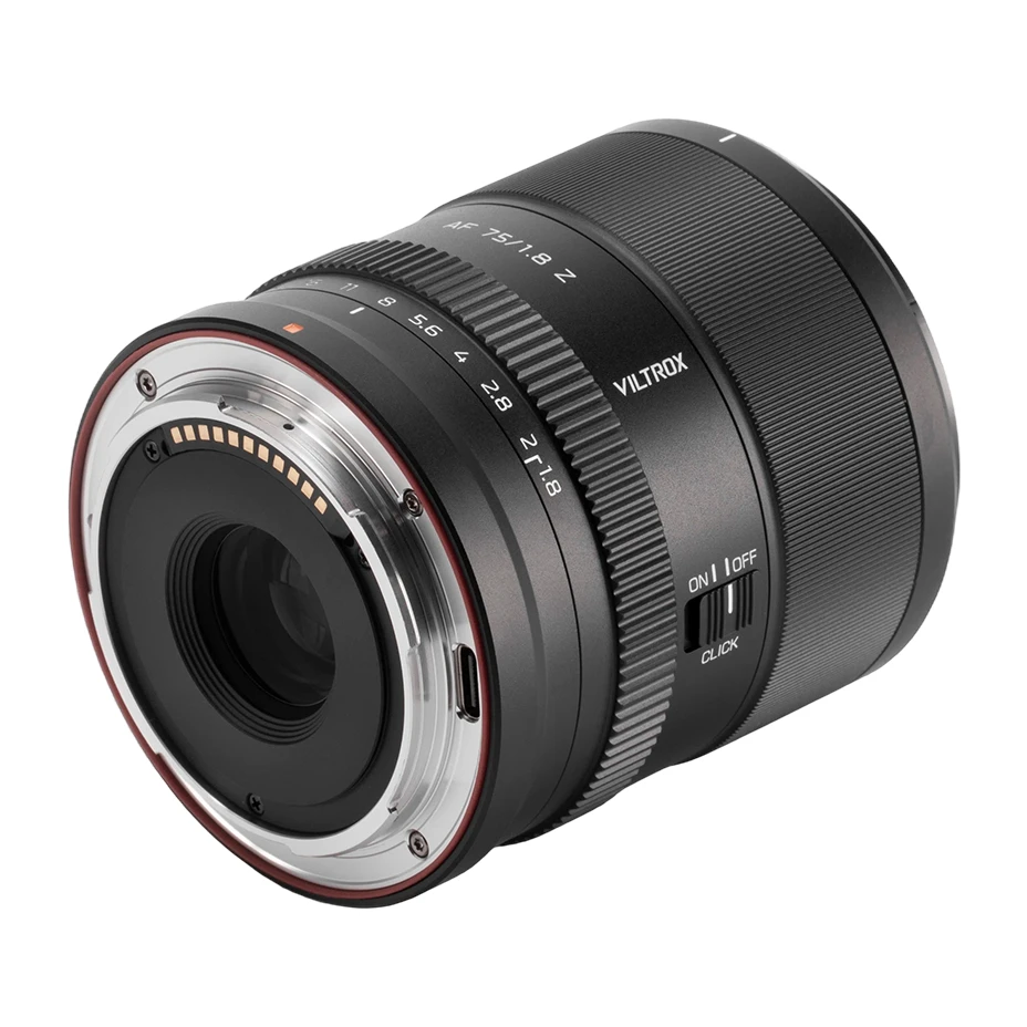 Viltrox AF 75 mm f/1.8 EVO view 3