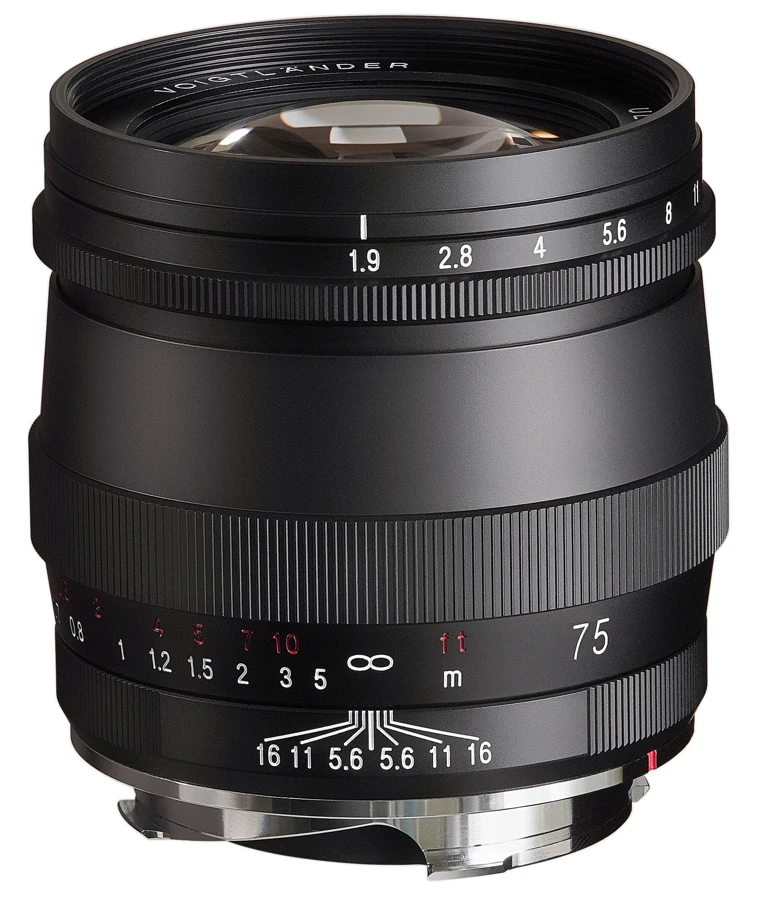 Voigtlander Ultron 75 mm f/1.9
